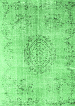 Abstract Emerald Green Contemporary Rug, con1329emgrn