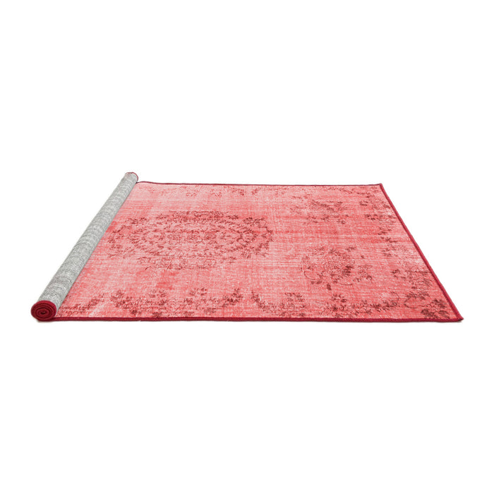 Contemporary Red Washable Rugs