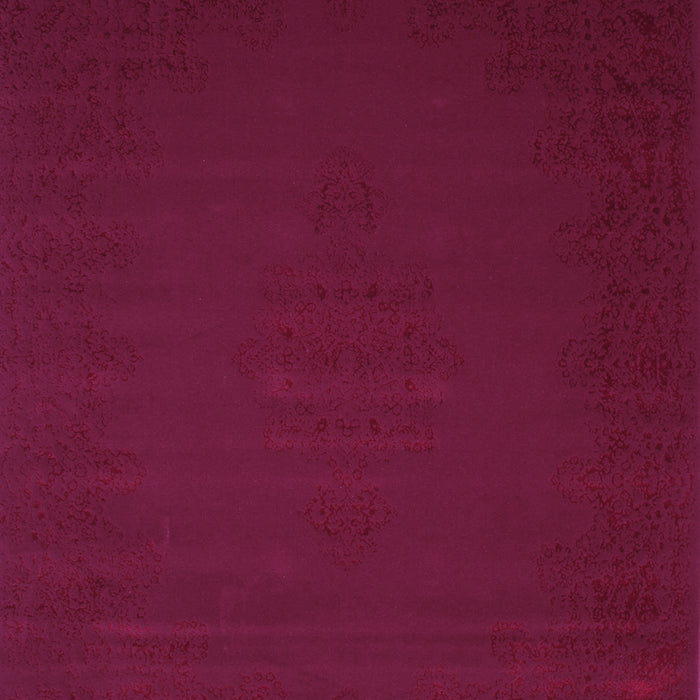 Abstract Purple Contemporary Rug, con132pur