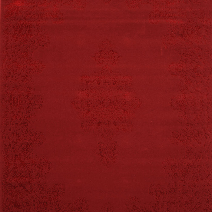 Abstract Orange Contemporary Rug, con132org