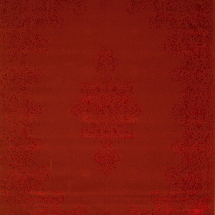 Abstract Yellow Contemporary Rug, con132yw