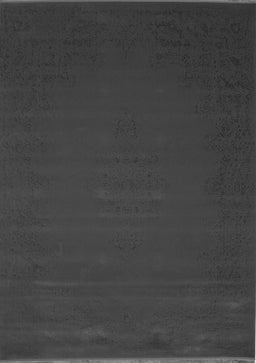 Abstract Gray Contemporary Rug, con132gry