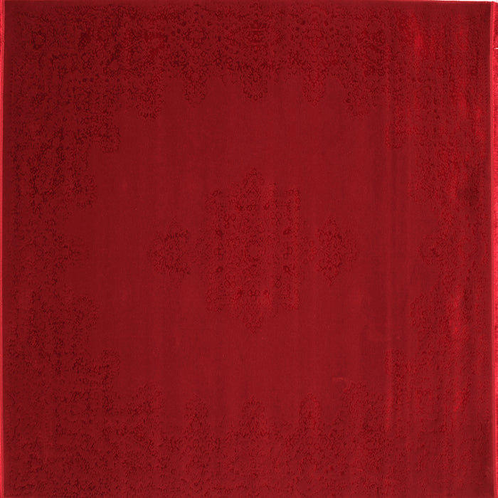 Machine Washable Abstract Red Contemporary Rug, wshcon132red