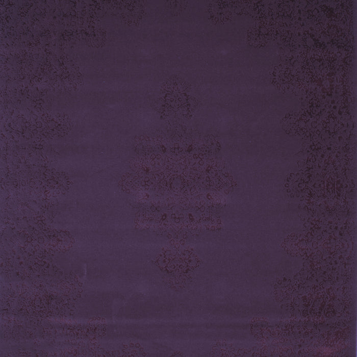 Abstract Blue Contemporary Rug, con132blu