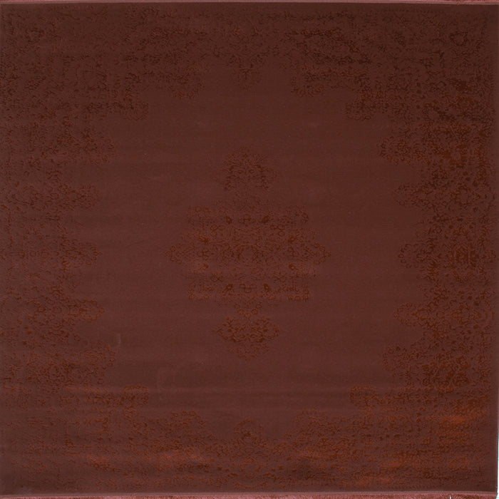 Square Machine Washable Abstract Light Blue Contemporary Rug, wshcon132lblu