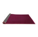 Sideview of Abstract Purple Contemporary Rug, con132pur