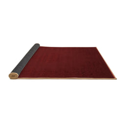 Sideview of Abstract Brown Contemporary Rug, con132brn
