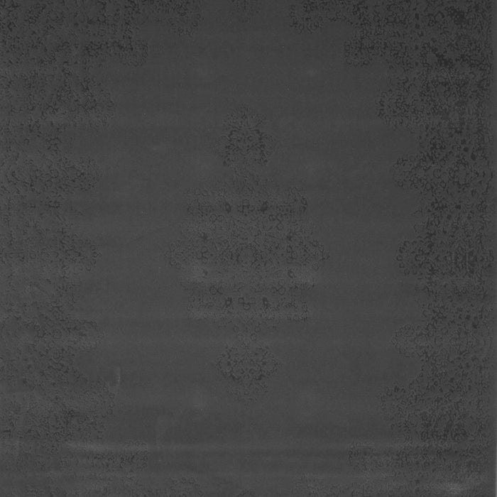 Serging Thickness of Machine Washable Abstract Gray Contemporary Rug, wshcon132gry