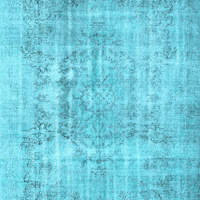 Abstract Light Blue Contemporary Rug, con1330lblu