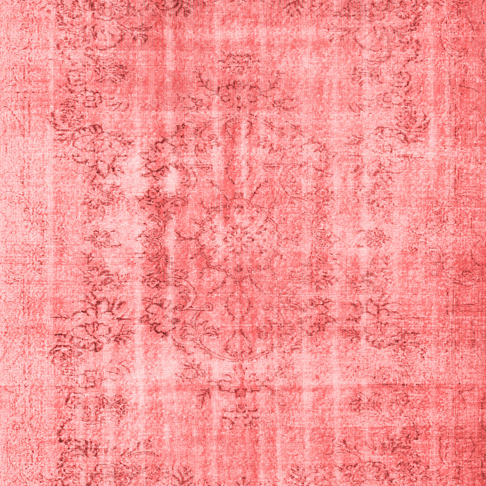 Machine Washable Abstract Red Contemporary Rug, wshcon1330red