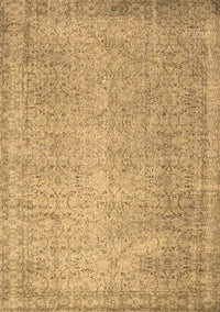 Abstract Brown Contemporary Rug, con1331brn