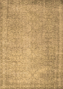 Abstract Brown Contemporary Rug, con1331brn
