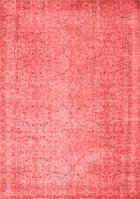 Abstract Red Contemporary Rug, con1331red