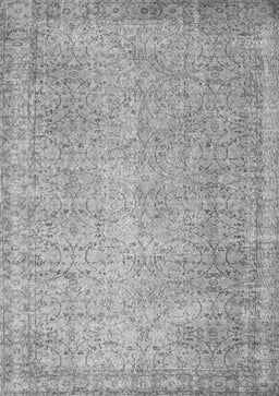 Abstract Gray Contemporary Rug, con1331gry