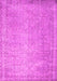 Machine Washable Abstract Pink Contemporary Rug, wshcon1331pnk