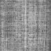 Serging Thickness of Abstract Gray Contemporary Rug, con1332gry