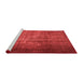 Bohemian Red Washable Rugs