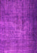 Machine Washable Persian Pink Bohemian Rug, wshcon1334pnk