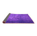 Sideview of Persian Purple Bohemian Rug, con1334pur