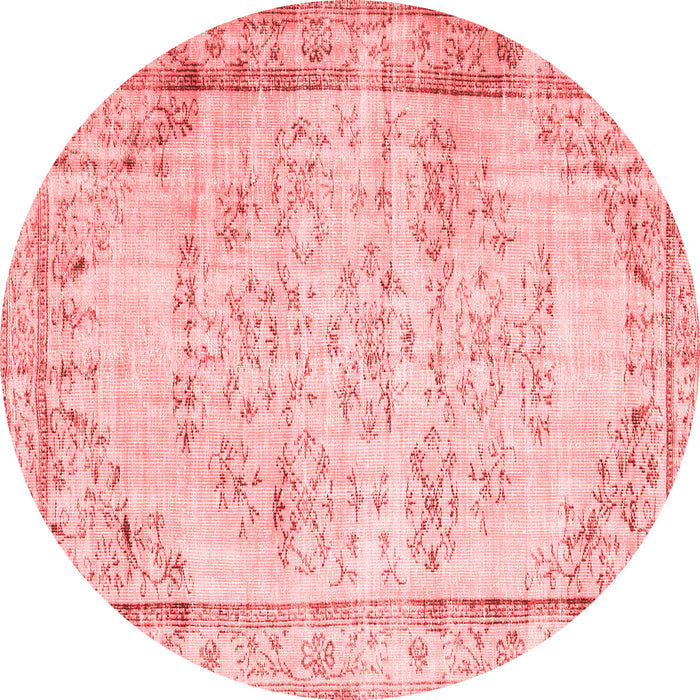 Machine Washable Abstract Red Contemporary Rug, wshcon1335red