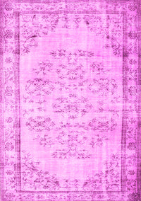 Abstract Pink Contemporary Rug, con1335pnk