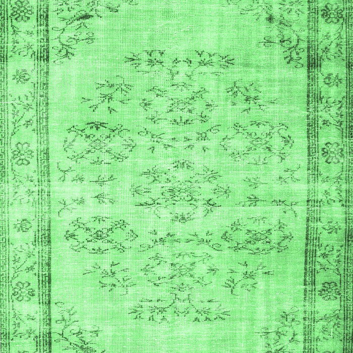 Abstract Emerald Green Contemporary Rug, con1335emgrn