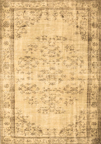 Abstract Brown Contemporary Rug, con1335brn