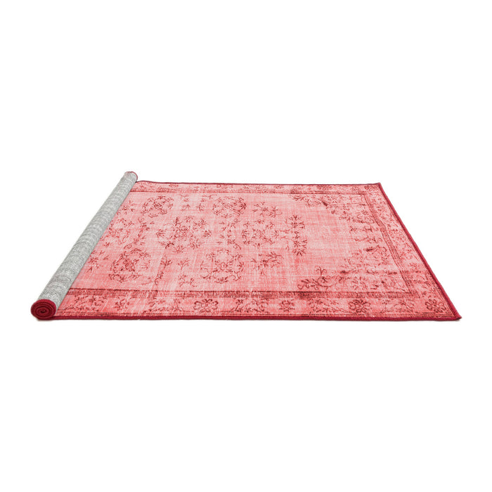Contemporary Red Washable Rugs