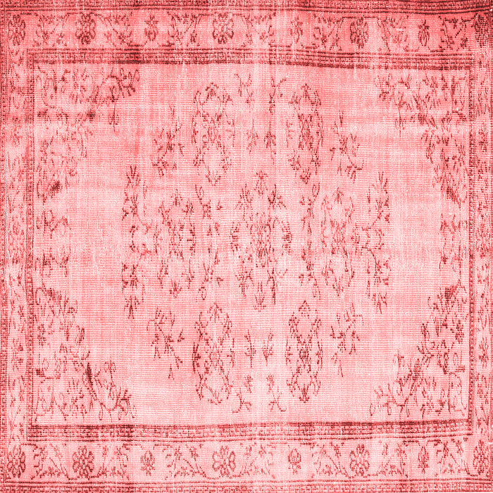 Abstract Red Contemporary Rug, con1335red