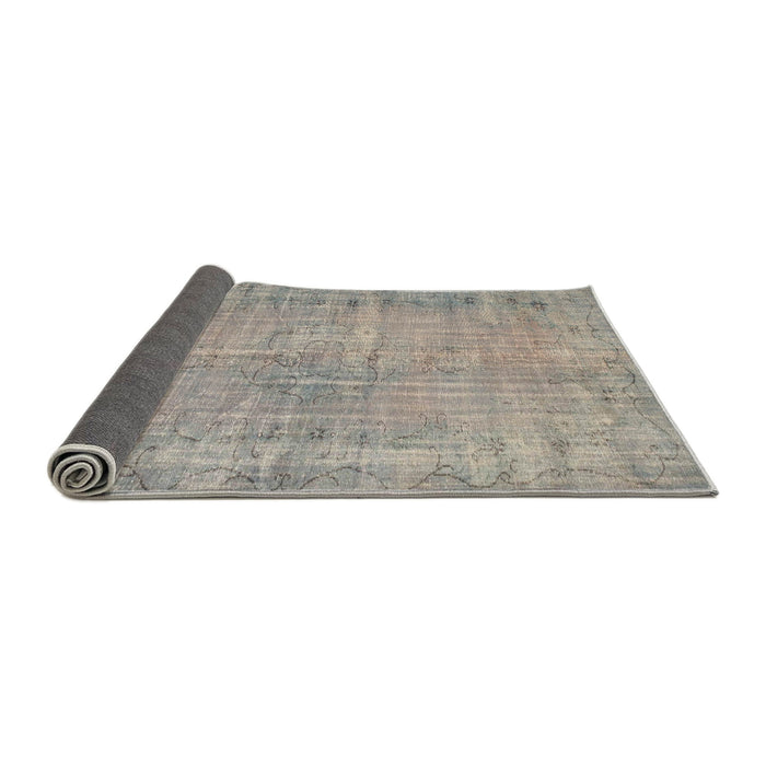 Thickness of Contemporary Sage Green Modern Rug, con1336