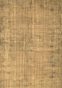 Abstract Brown Contemporary Rug, con1336brn