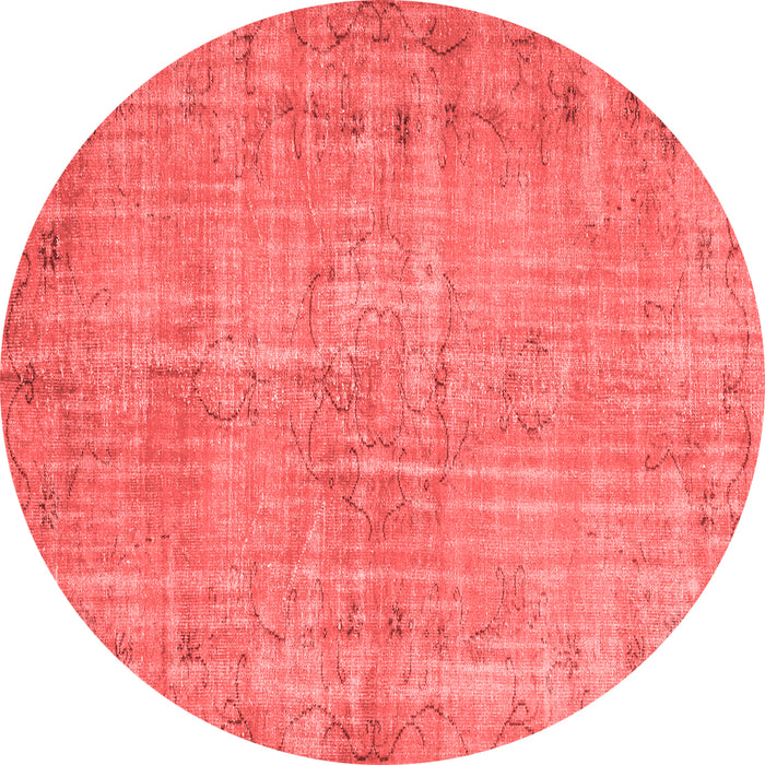 Abstract Red Contemporary Rug, con1336red