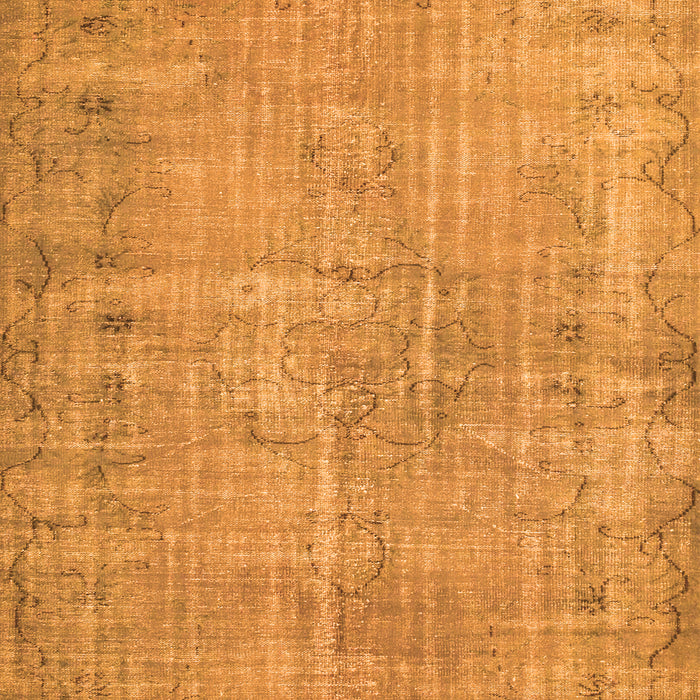 Serging Thickness of Machine Washable Abstract Orange Contemporary Area Rugs, wshcon1336org