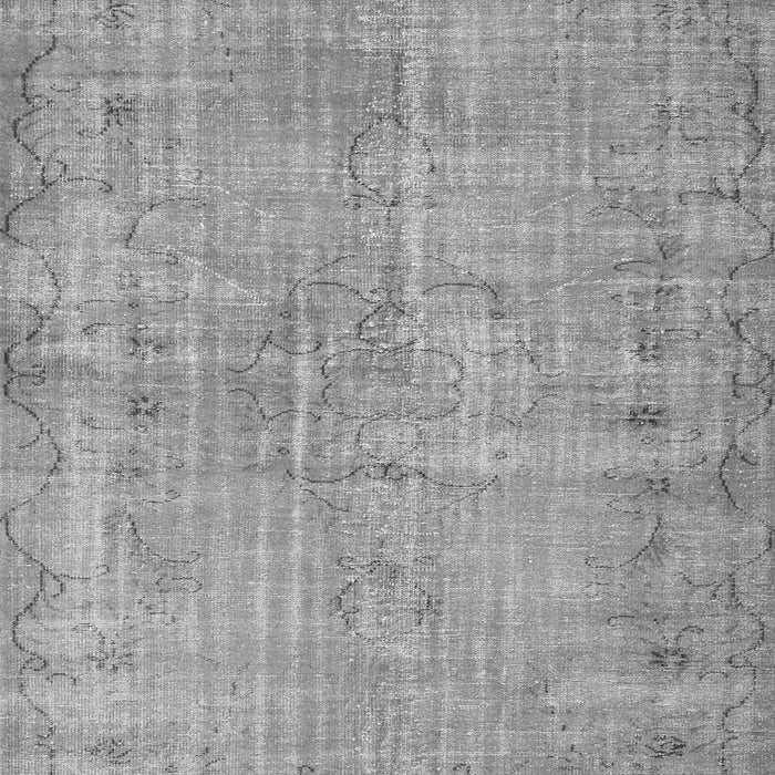 Serging Thickness of Machine Washable Abstract Gray Contemporary Rug, wshcon1336gry