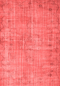 Abstract Red Contemporary Rug, con1336red