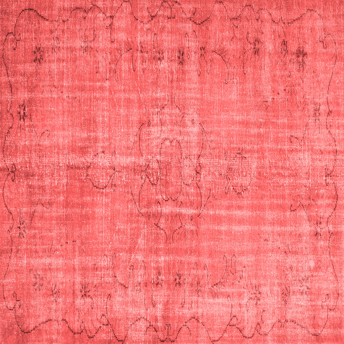 Machine Washable Abstract Red Contemporary Rug, wshcon1336red