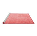 Contemporary Red Washable Rugs