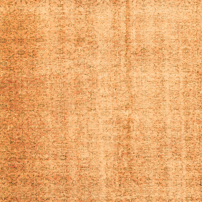 Serging Thickness of Abstract Orange Contemporary Rug, con1337org