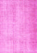 Abstract Pink Contemporary Rug, con1337pnk