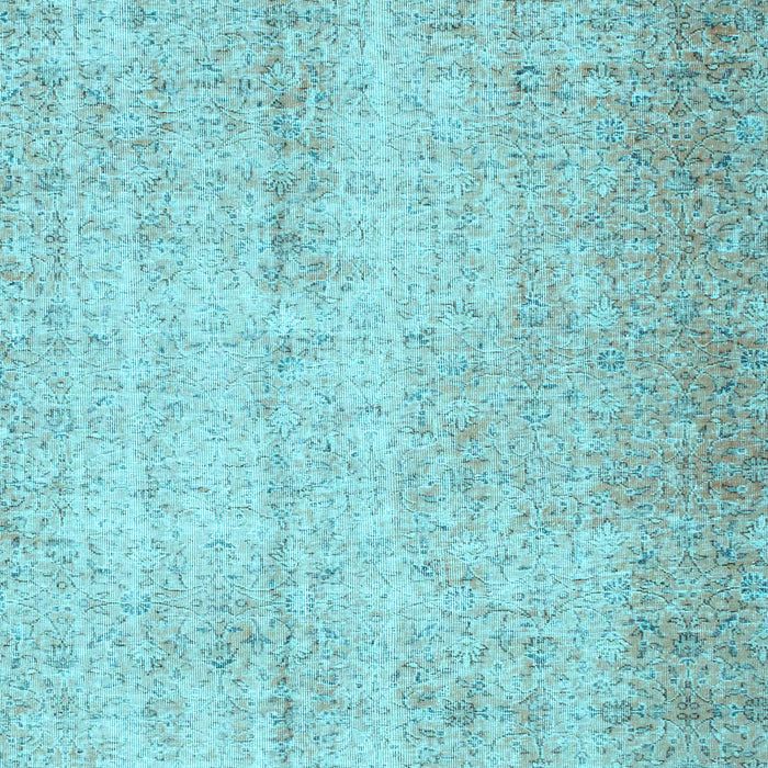 Machine Washable Abstract Light Blue Contemporary Rug, wshcon1337lblu
