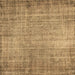 Square Machine Washable Abstract Brown Contemporary Rug, wshcon1338brn