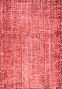 Abstract Red Contemporary Rug, con1338red