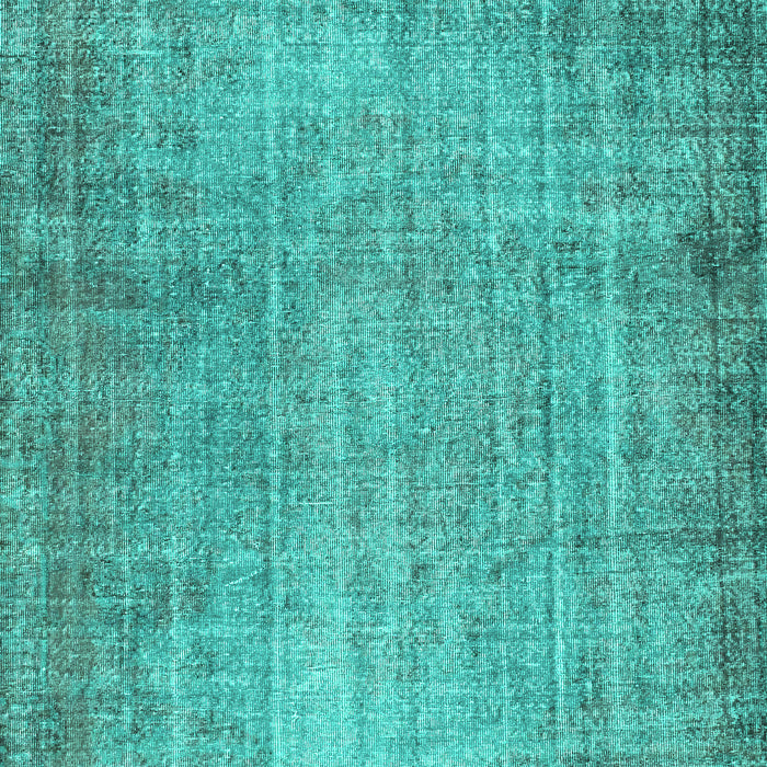 Abstract Turquoise Contemporary Rug, con1338turq