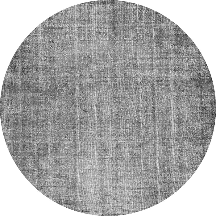 Square Abstract Gray Contemporary Rug, con1338gry
