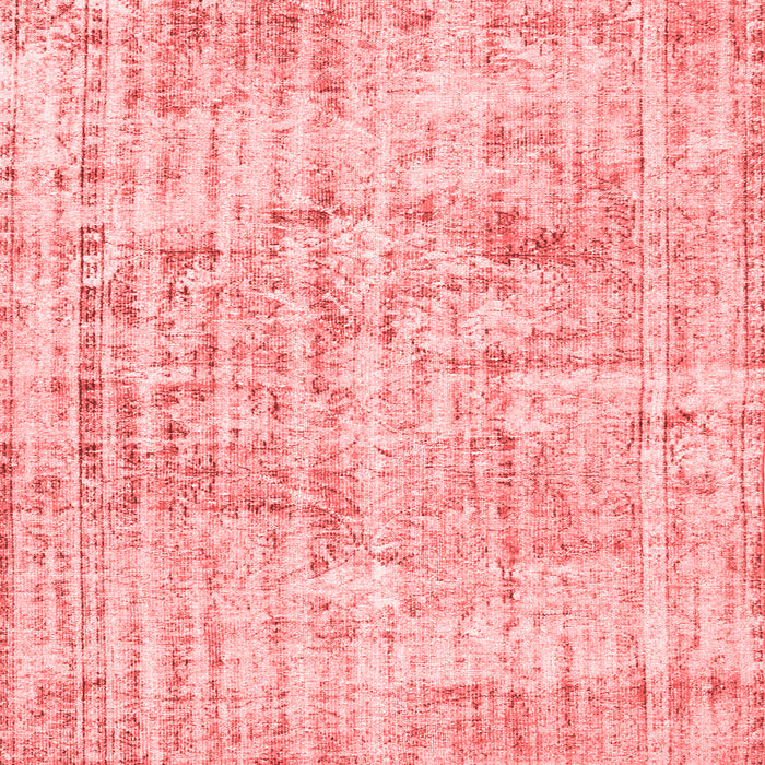 Machine Washable Abstract Red Contemporary Rug, wshcon1339red