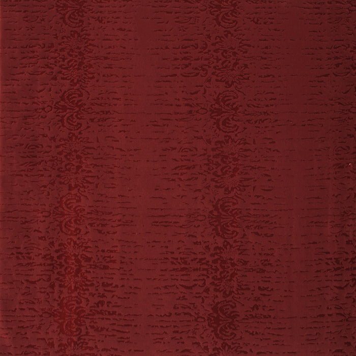 Square Abstract Brown Contemporary Rug, con133brn