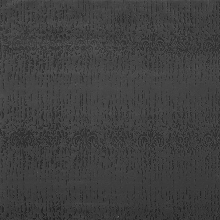 Serging Thickness of Abstract Gray Contemporary Rug, con133gry