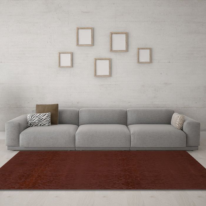 Machine Washable Abstract Light Blue Contemporary Rug in a Living Room, wshcon133lblu