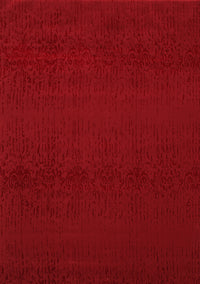 Abstract Red Contemporary Rug, con133red