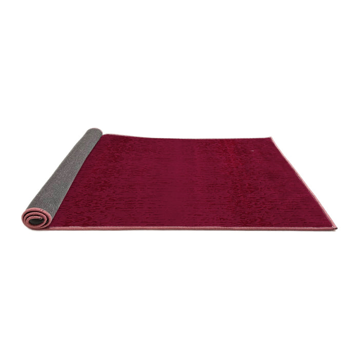 Sideview of Abstract Pink Contemporary Rug, con133pnk